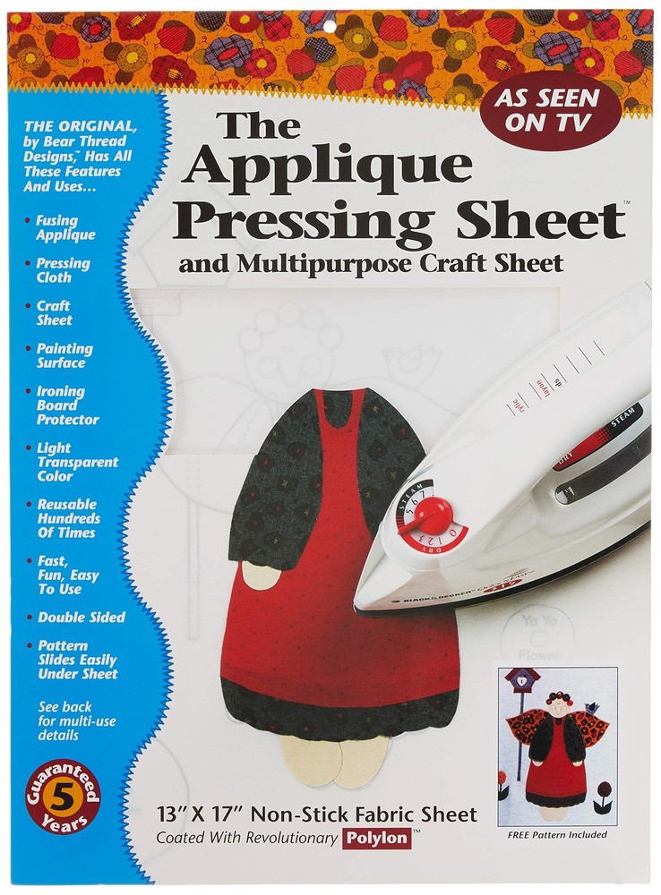 Applique Pressing Sheet 13in x 17in, White