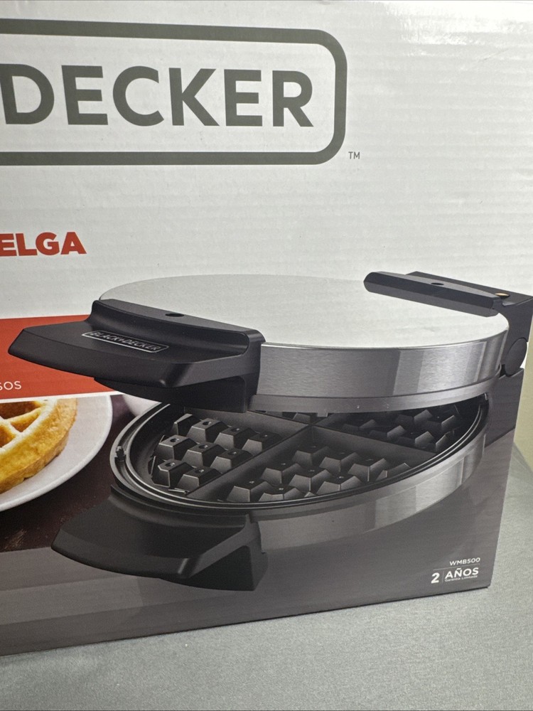 Black & Decker WMB500 Belgian Waffle Maker - Quantity 1