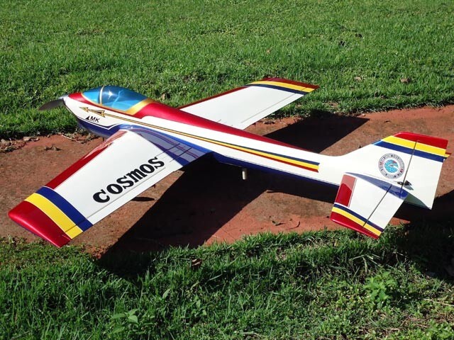Cosmos 60 Pattern Plane 65" Wingspan RC Model Airplane Printed Plans
