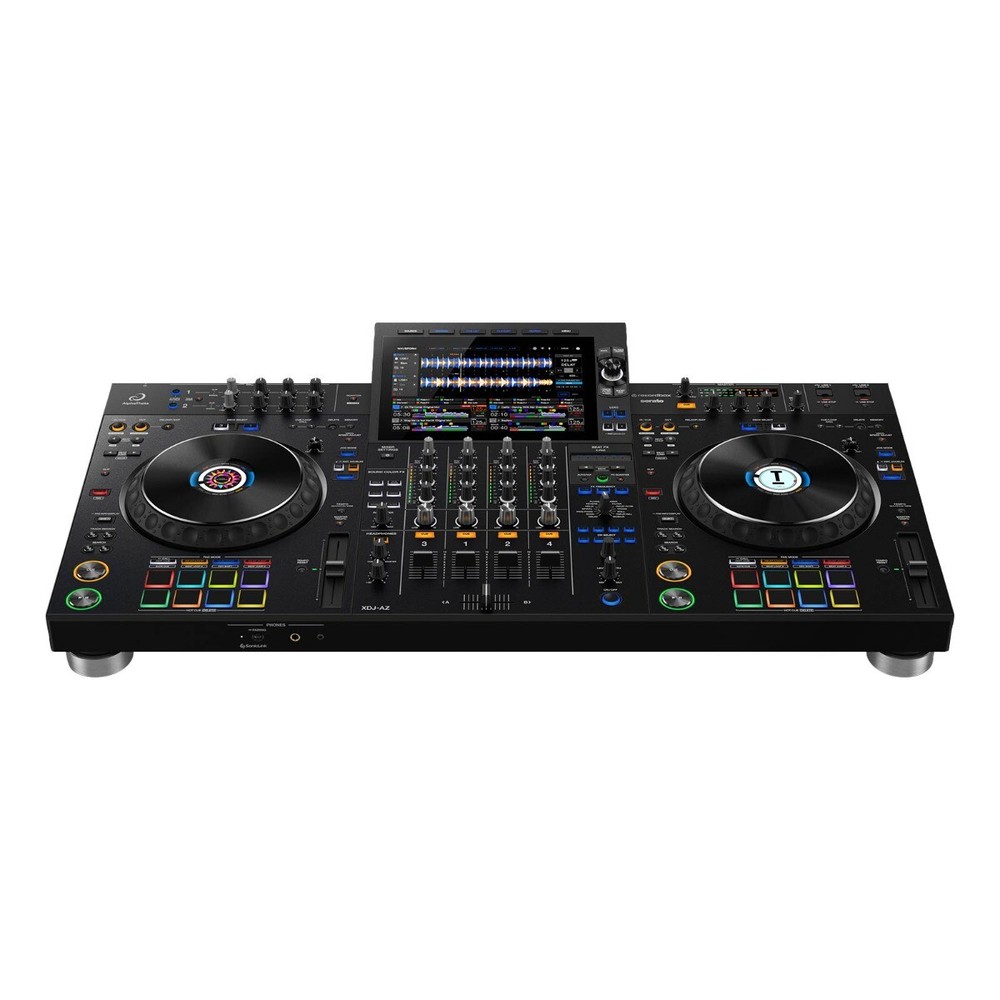 AlphaTheta XDJ-AZ All-in-One DJ Controller System w Black Case Package