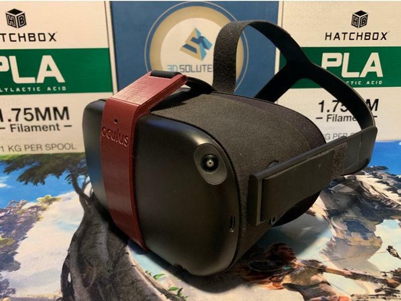 for Oculus VR headset - Deluxe Faceplate Strap Mount
