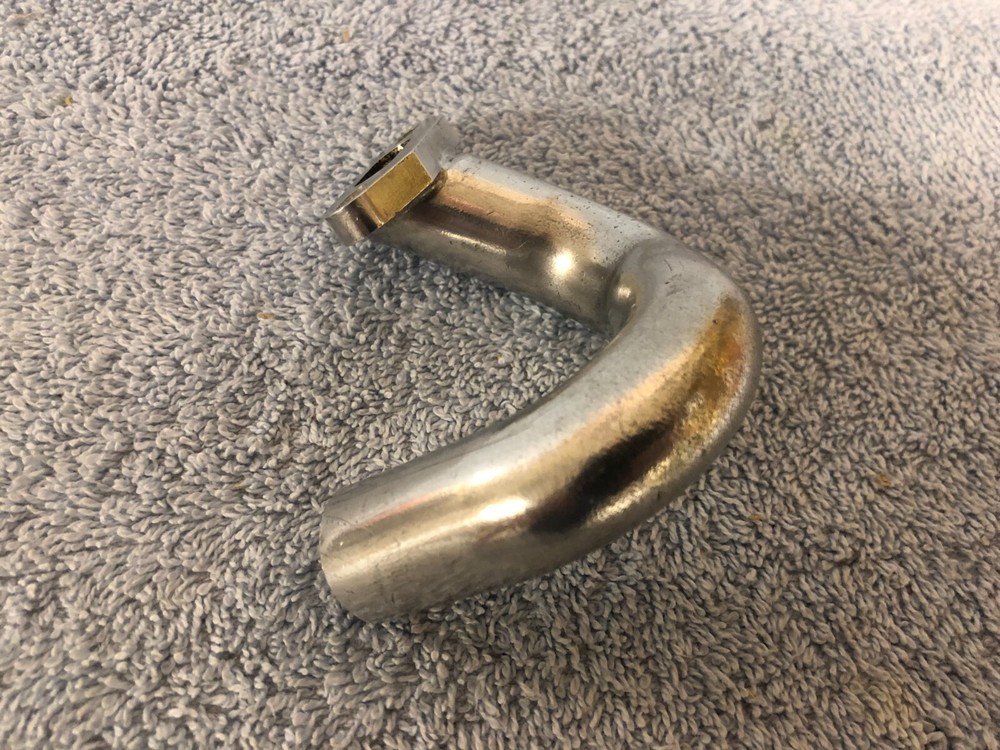 RC Helicopter 60 Size Side Exhaust Engine Header With Exhaust Spacer