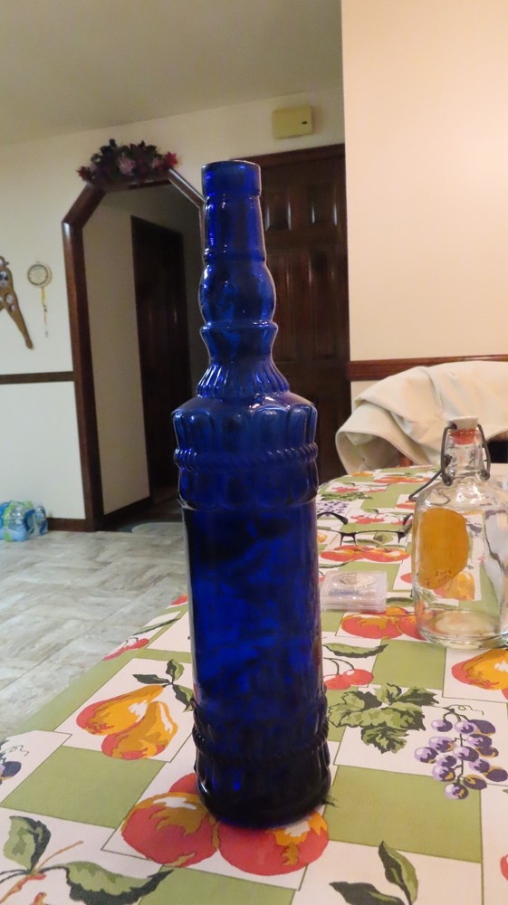Blue Glass Bottle