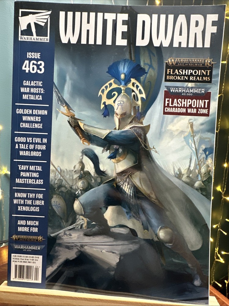 WHITE DWARF ISSUE 463 WARHAMMER MAGAZINE NEW