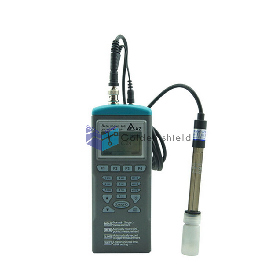 AZ-9661 Digital Handheld PH/mV Data Logger with Programmer PH Meter✦Kd