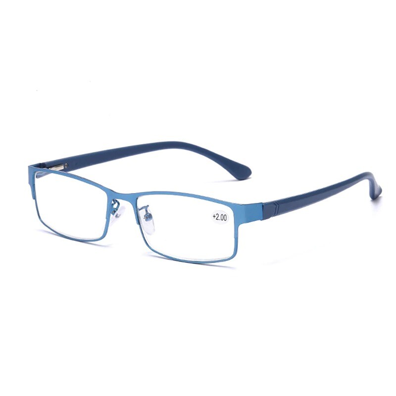 Mens Business Reading Glasses Frames Titanium Alloy Hyperopia Presbyopia 2024