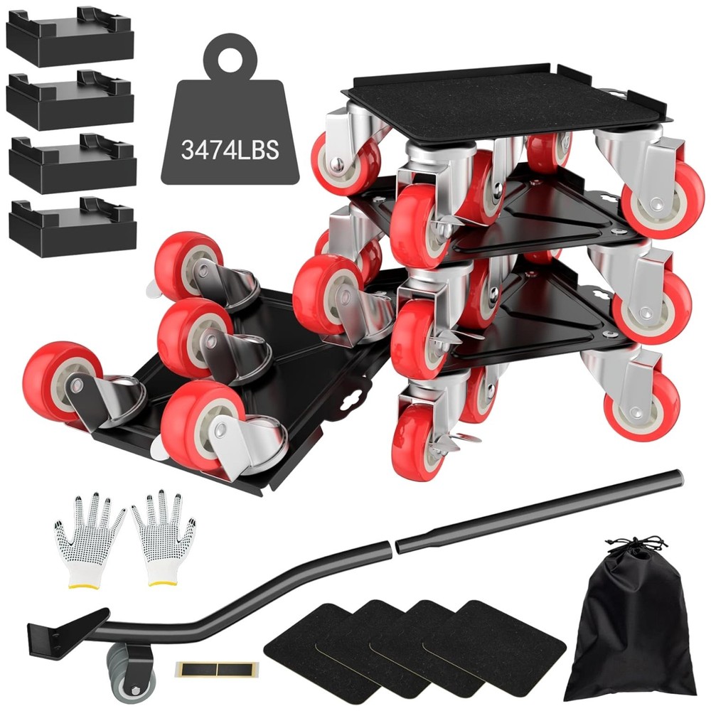 Heavy Duty Dolly Set with Surprise Gift Package