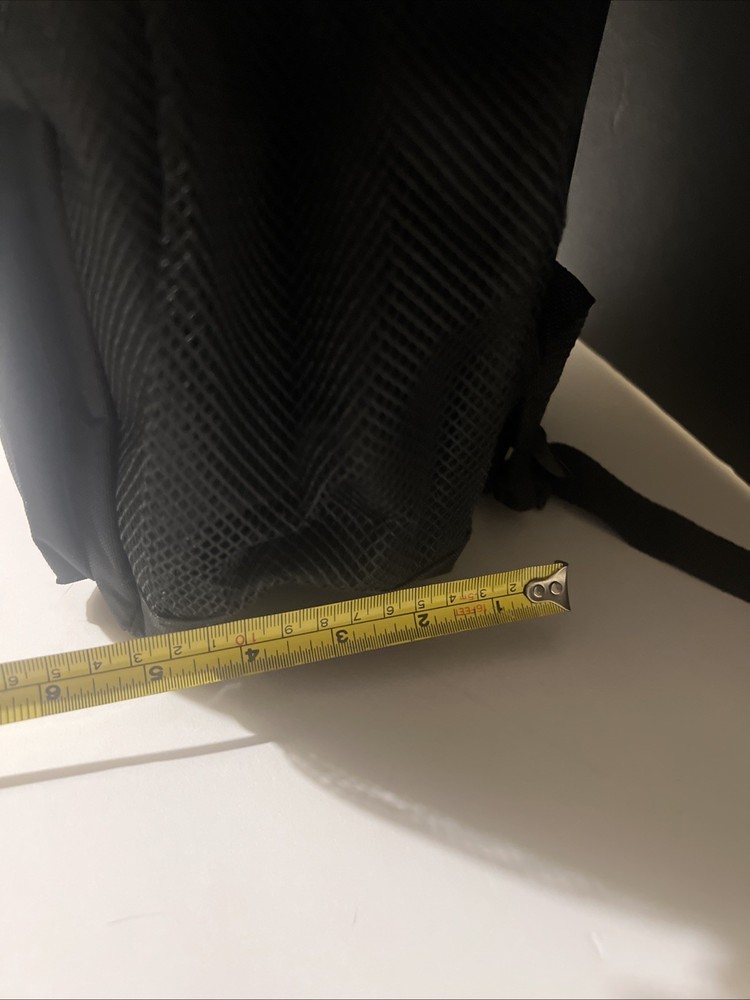 BN NT Solid Black Backpack 13.5" Length, 16" Height, 4.25" Depth