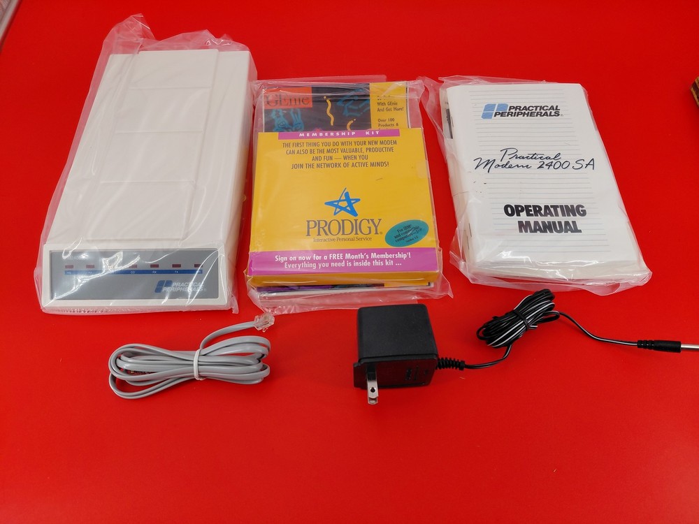 Practical Peripherals 2400 Data Stand-Alone Modem PM2400SA Vintage NOS