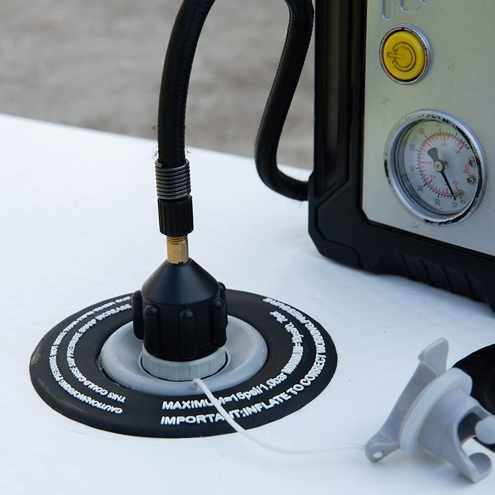 Neoprene Inflatable Board Pump Adapter - Compatible with Schrader Valves
