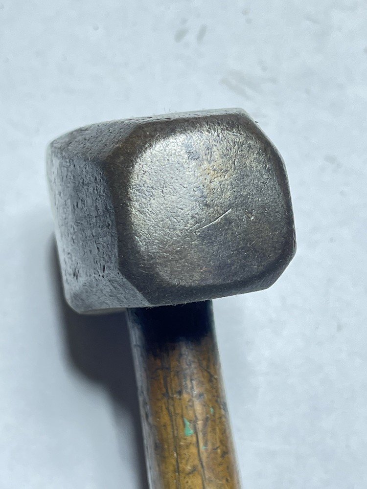 Vintage Atha 4lb. Blacksmith Sledgehammer With Short Handle Used