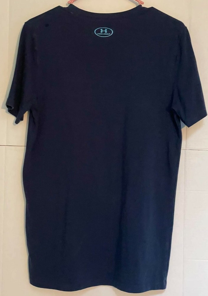 Under Armour Men's Pitcher Perfect Logo Baseball Blue Size Medium