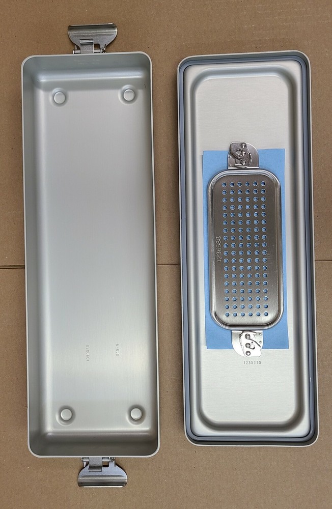 Case medical SteriTite Solid Sterilization container, + Lid 18.5 x 6 x 2 SC02N