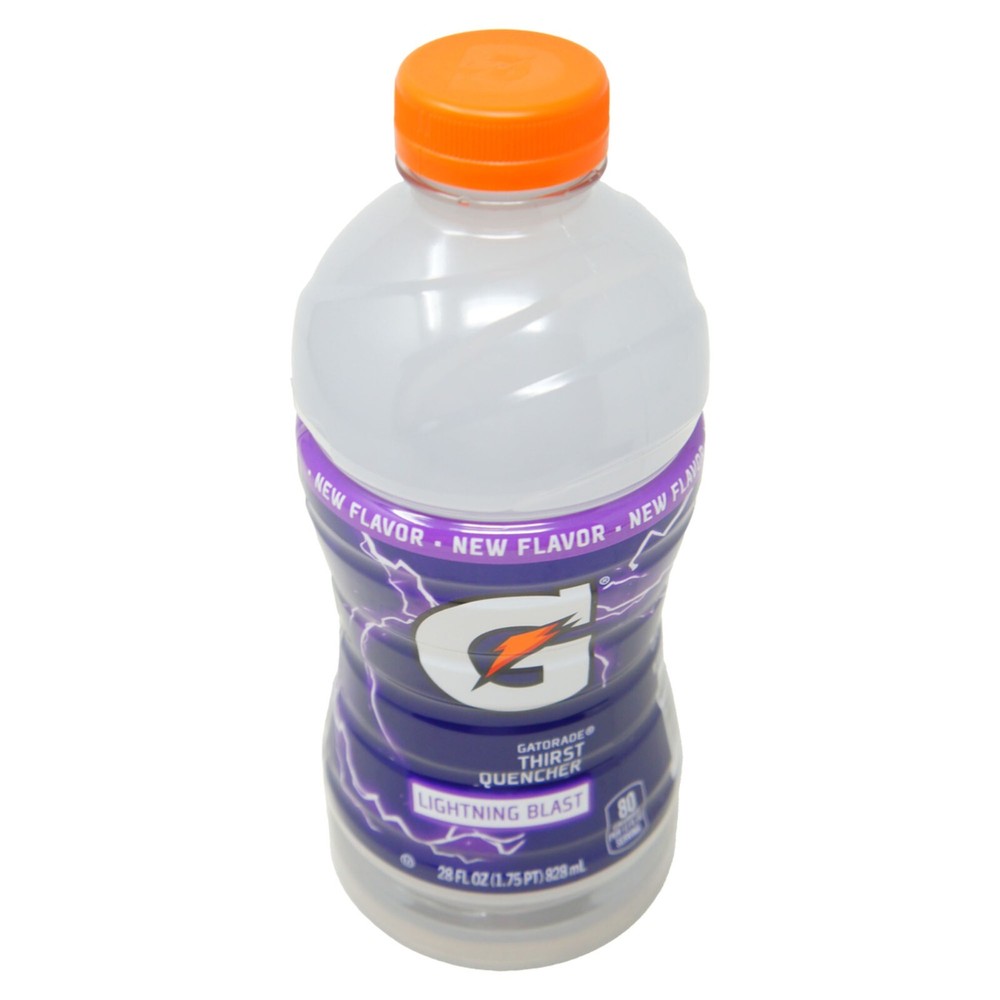 Gatorade Thirst Quencher Lightning Blast Flavor - 28 FL OZ (6 Pack)