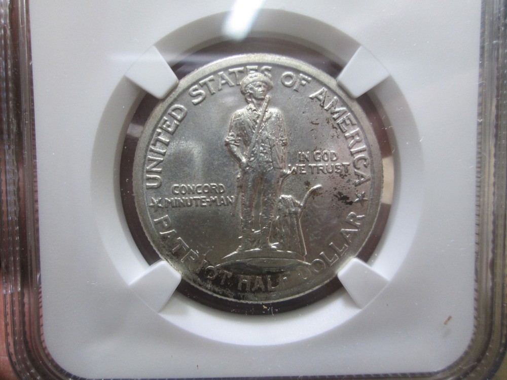 1925 LEXINGTON COMMORATIVE HALF DOLLAR IN NGC MS65 UNCIRCULATED CONDITION