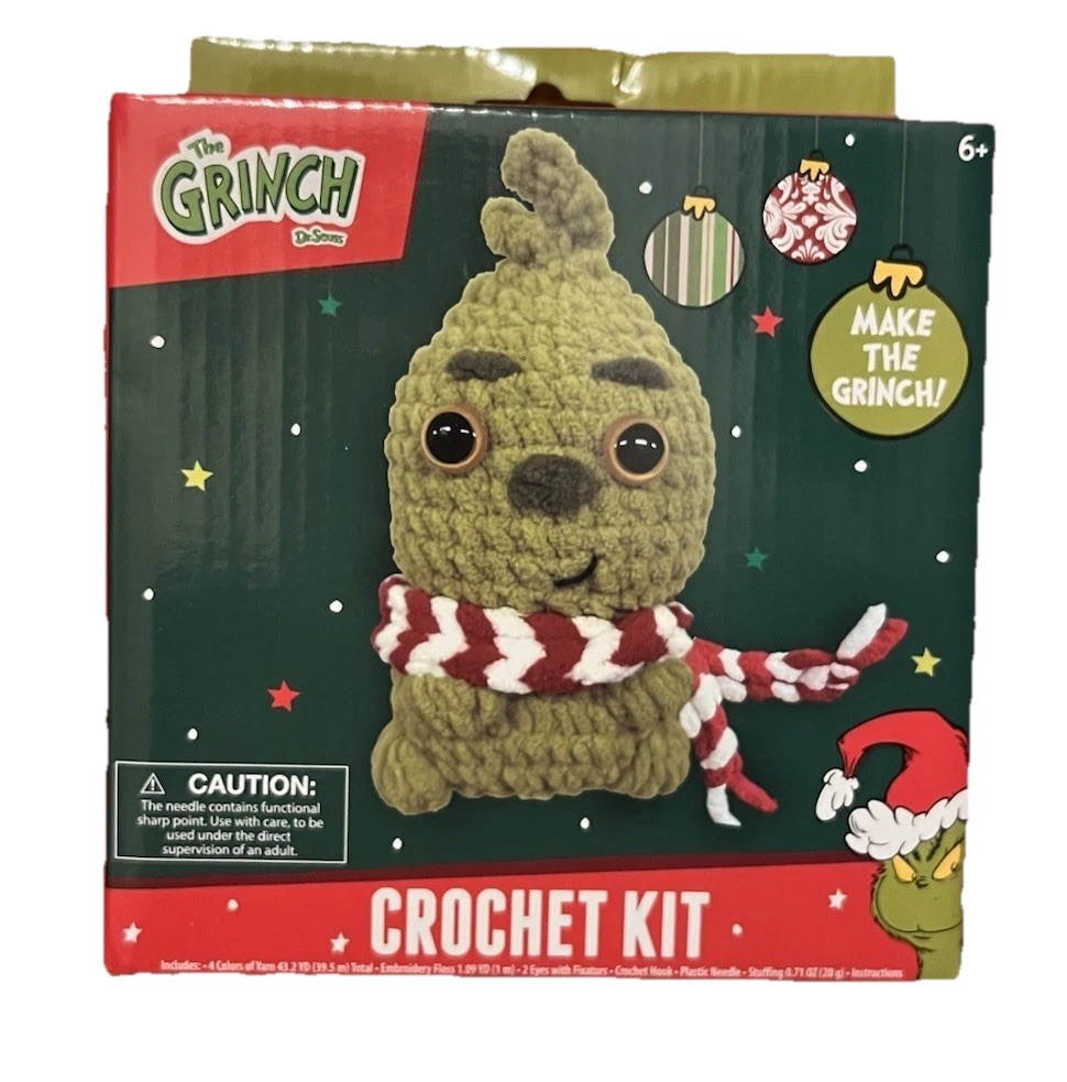 The Grinch Crochet Kit New