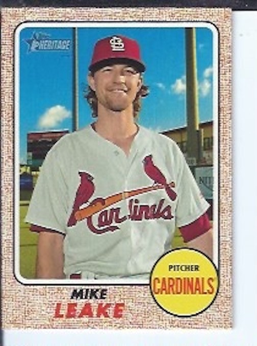 Mike Leake 2017 Topps Heritage High Numbers Short Print