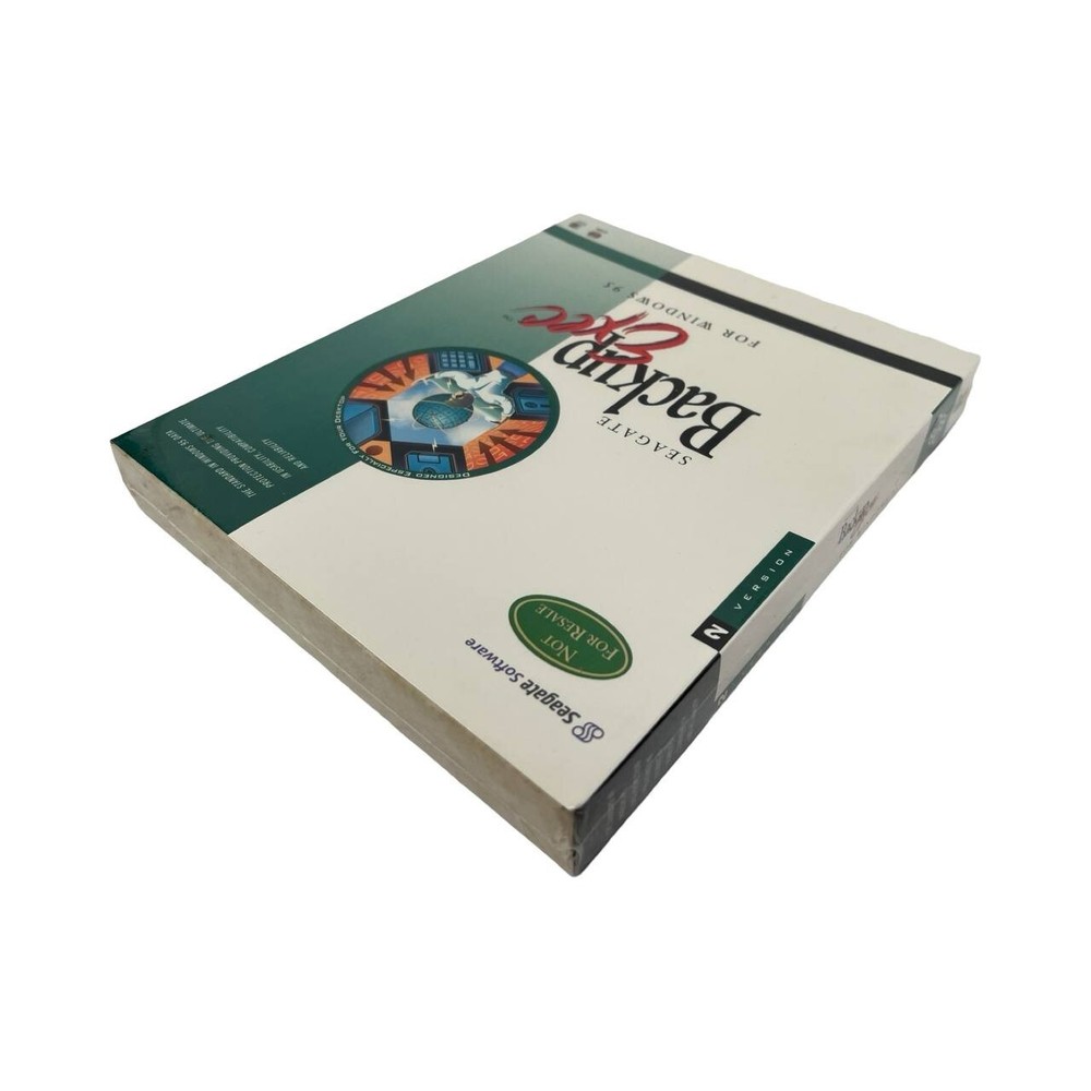 NEW Seagate Backup Exec Software for Windows 95 CD Sealed!