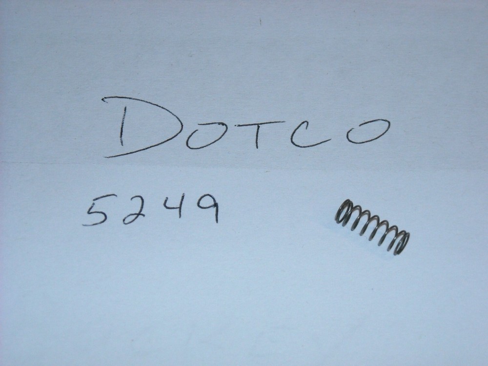 5249, Compression Spring,  Dotco, Cooper Tools, New Old Stock