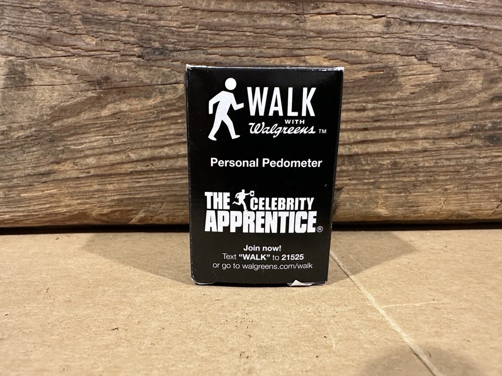 The Celebrity Apprentice Pedometer Walking Personal Exercise Counter TRUMP