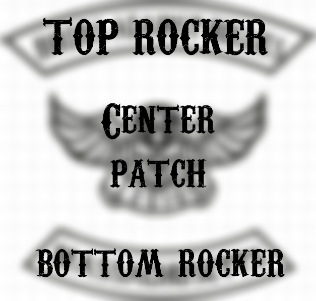 CUSTOM EMBROIDERED  Sew on patches set