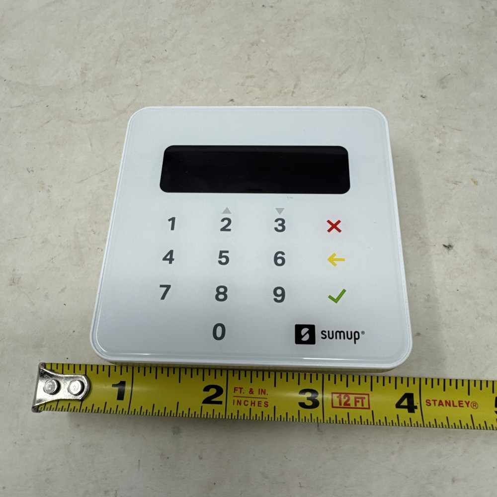 SumUp Plus Card Reader Bluetooth NFC RFID Credit Card Reader UNTESTED POWERS ON