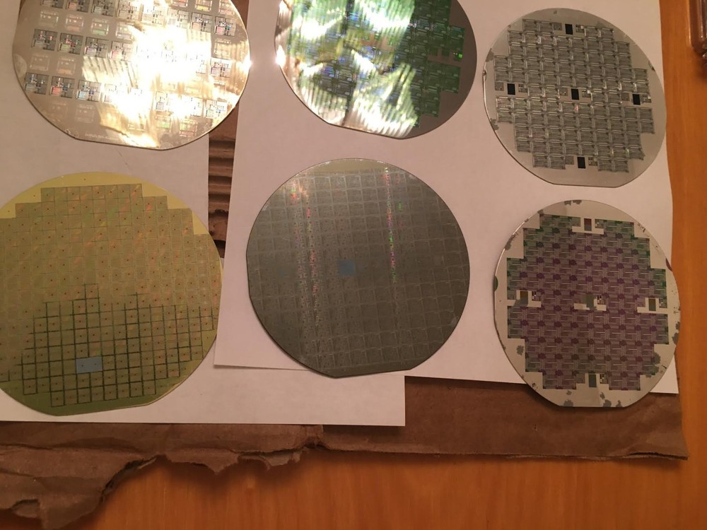 4" Unknown NITF Silicon Wafer 1980s Extremely Rare