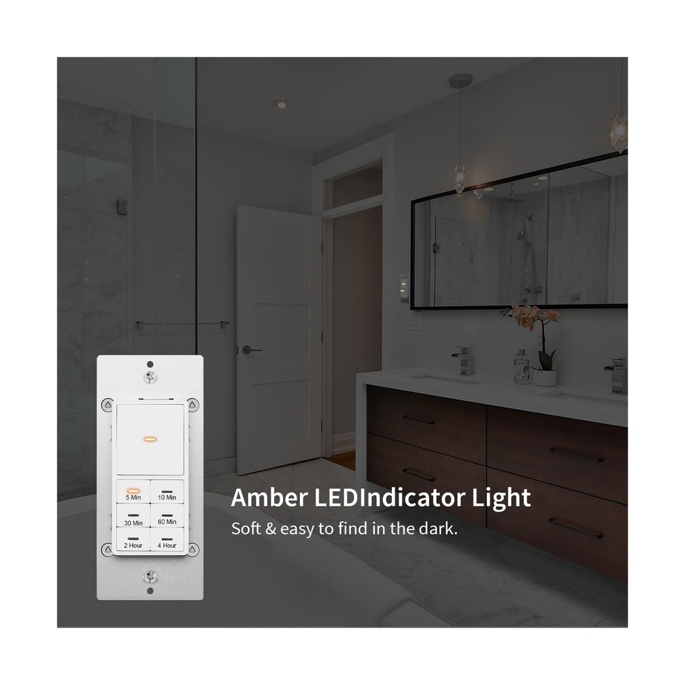 Minoston WiFi Timer Switch - Smart Countdown Timer, 5-15-30 Minutes... Fast Ship
