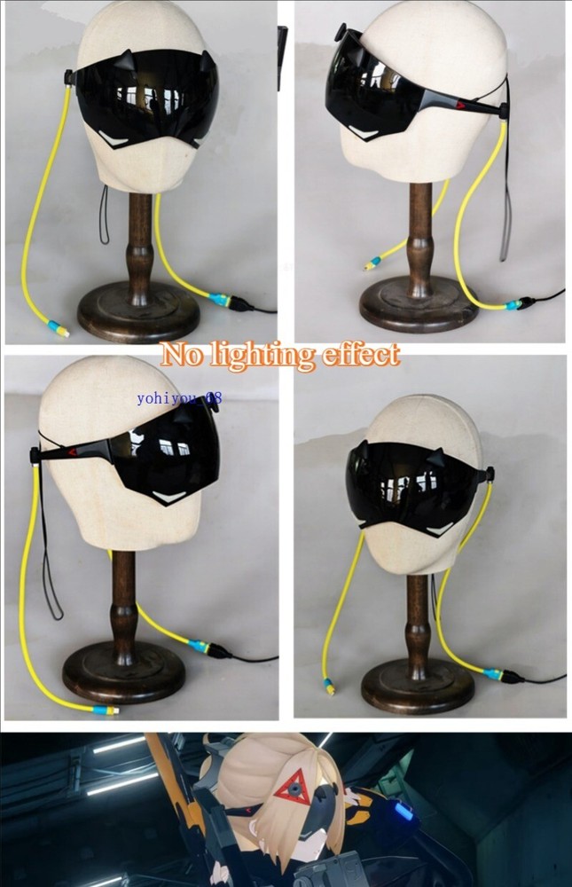Zenless Zone Zero Trigger Half-face Mask Eye Patch Cosplay Performance Luminous