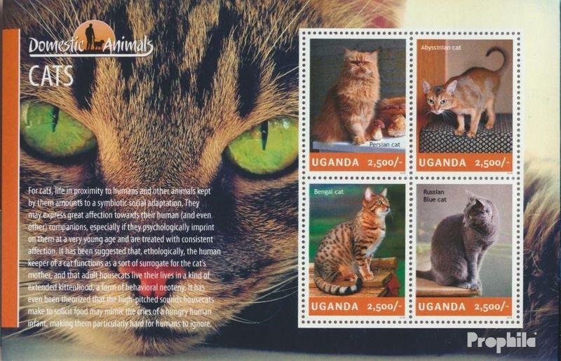 uganda 3305-3308 Sheetlet (complete issue) unmounted mint / never hinged 2014 Ca