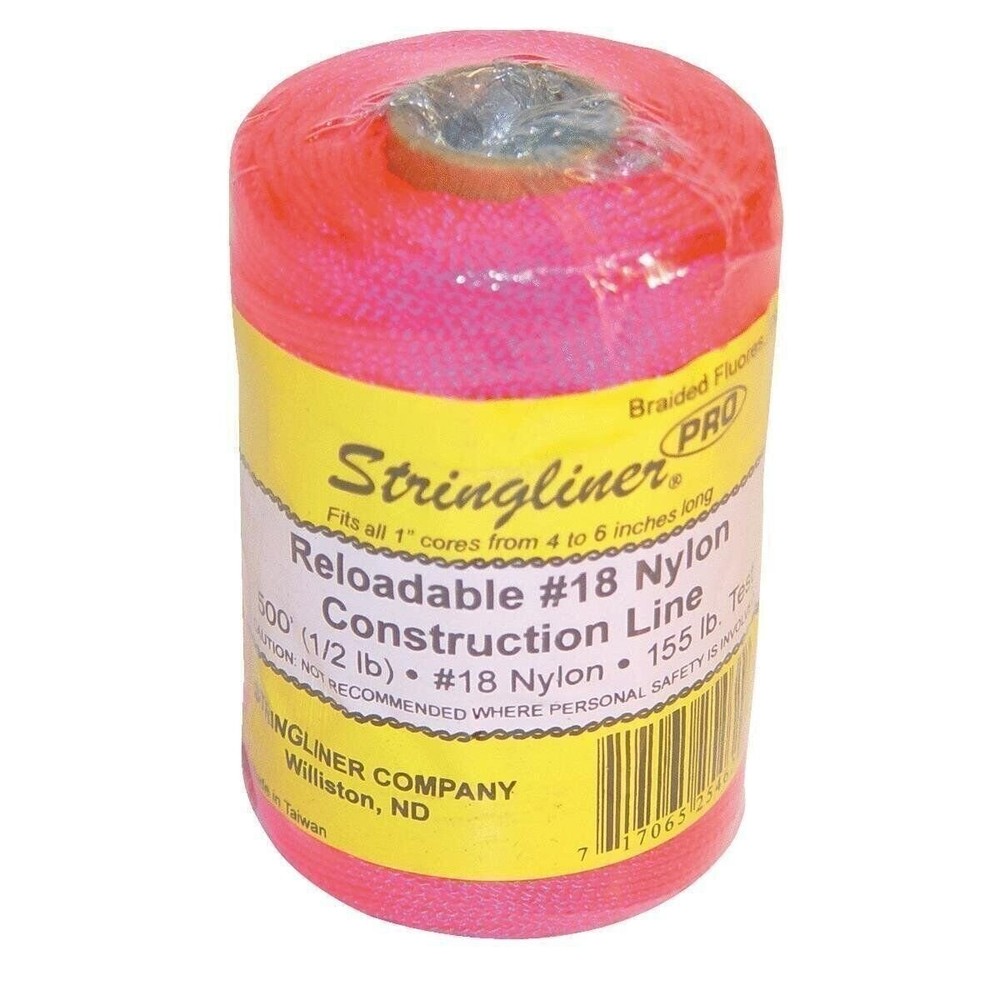 Stringliner 500' Brd Pink Mason Line