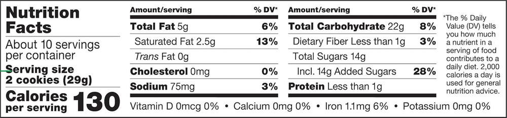 Chocolate Vanilla Creme Cookies, 10.5 Oz