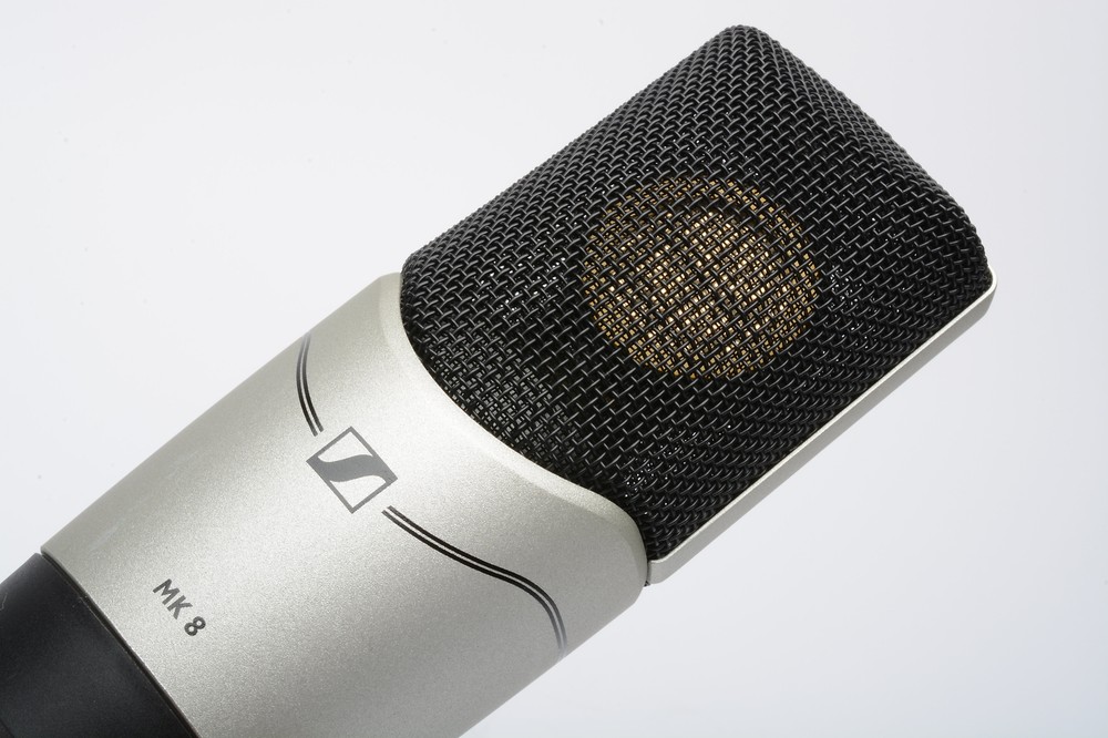 Sennheiser MK 8 Set Multiple-Pattern Large-Diaphragm Condenser Mic. w/Shockmount