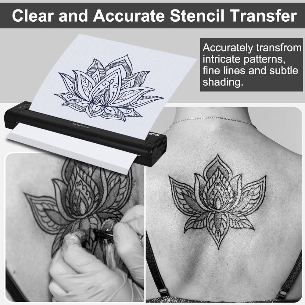 MFoffice MF108 Bluetooth Tattoo Stencil Printer