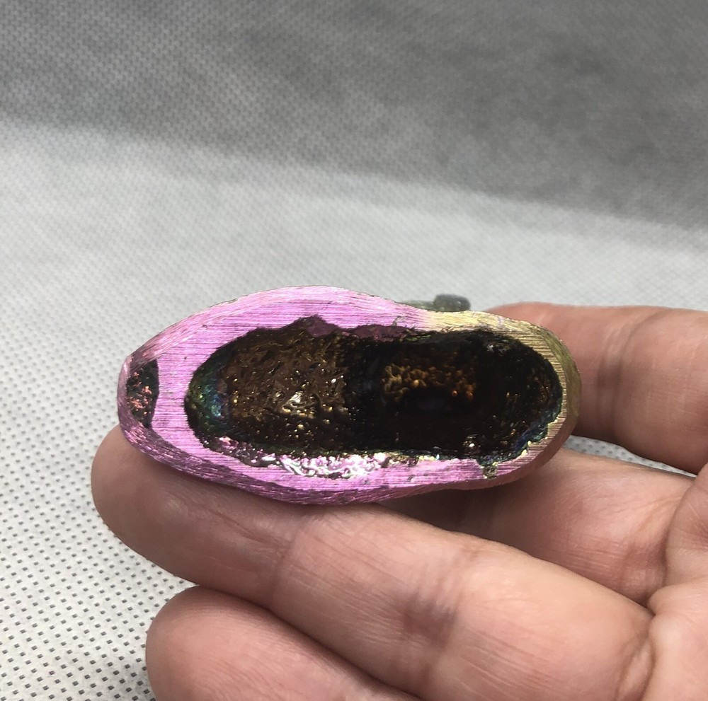 Bismuth Crystal Large Rainbow Cowboy Boot