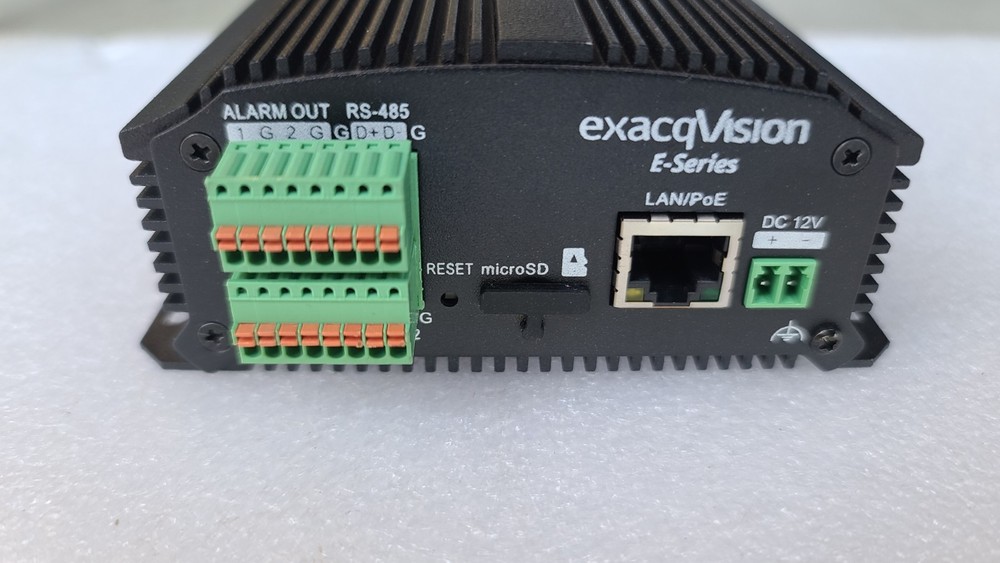exacqVision Digital Video Server E-ADE4C 4 Channel Analog Video Encoder