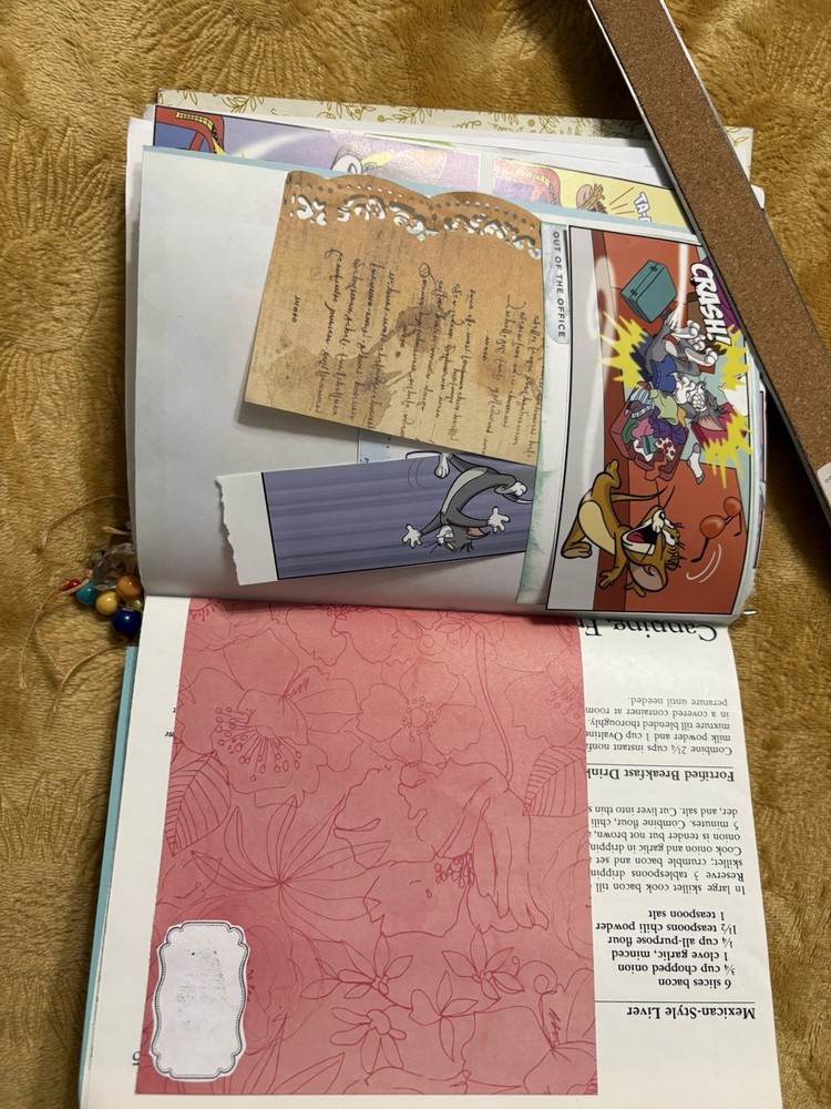 Tom And Jerry Junk Journal
