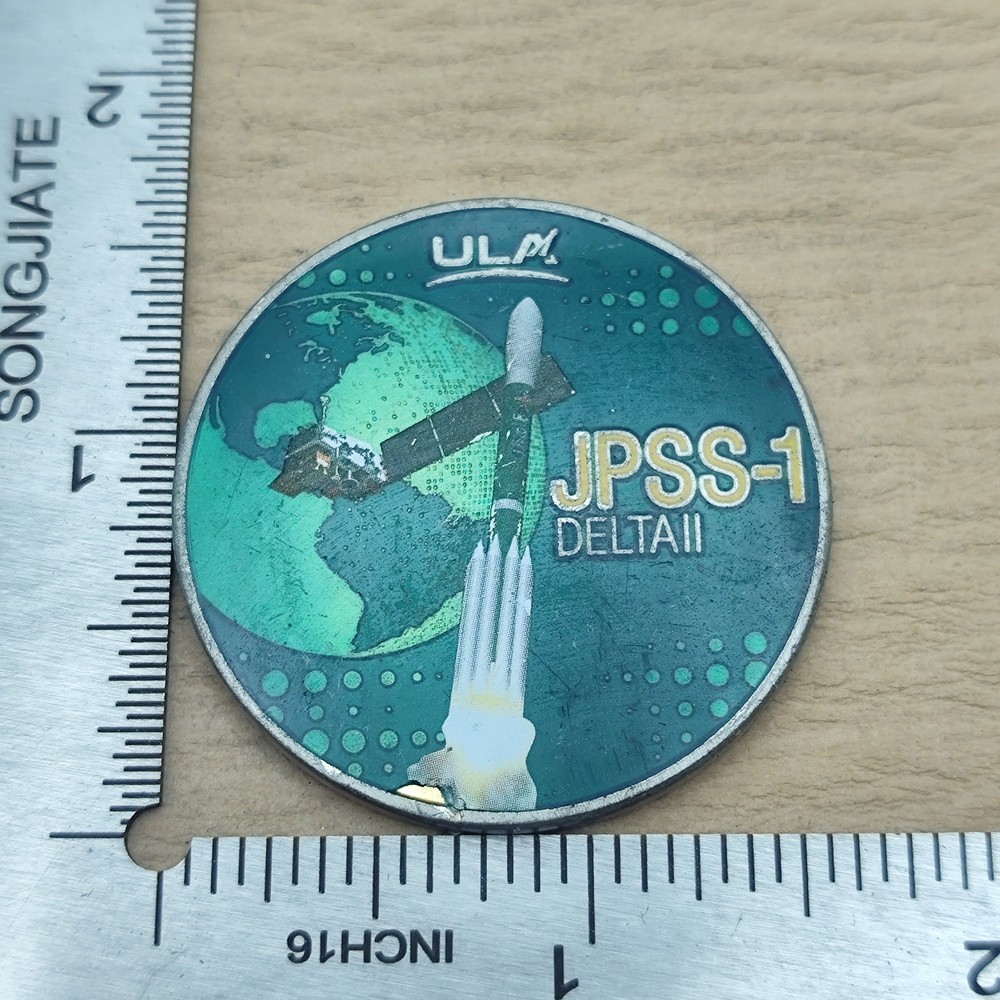 JPSS-1 DELTAII Challenge Coin