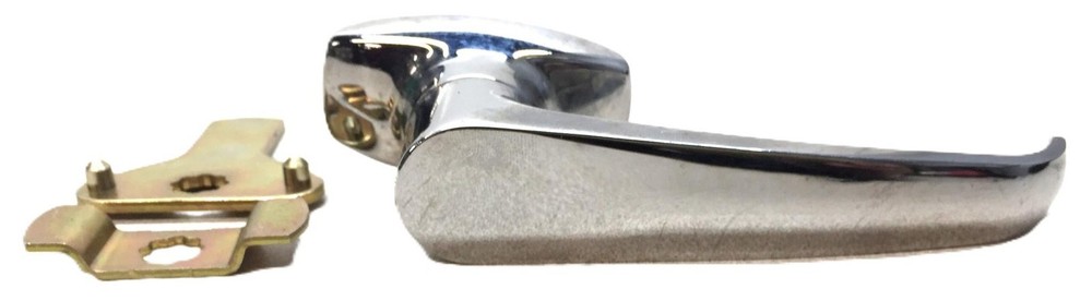 Unbranded Non-Locking Chrome Cabinet Handle 76018 NOS