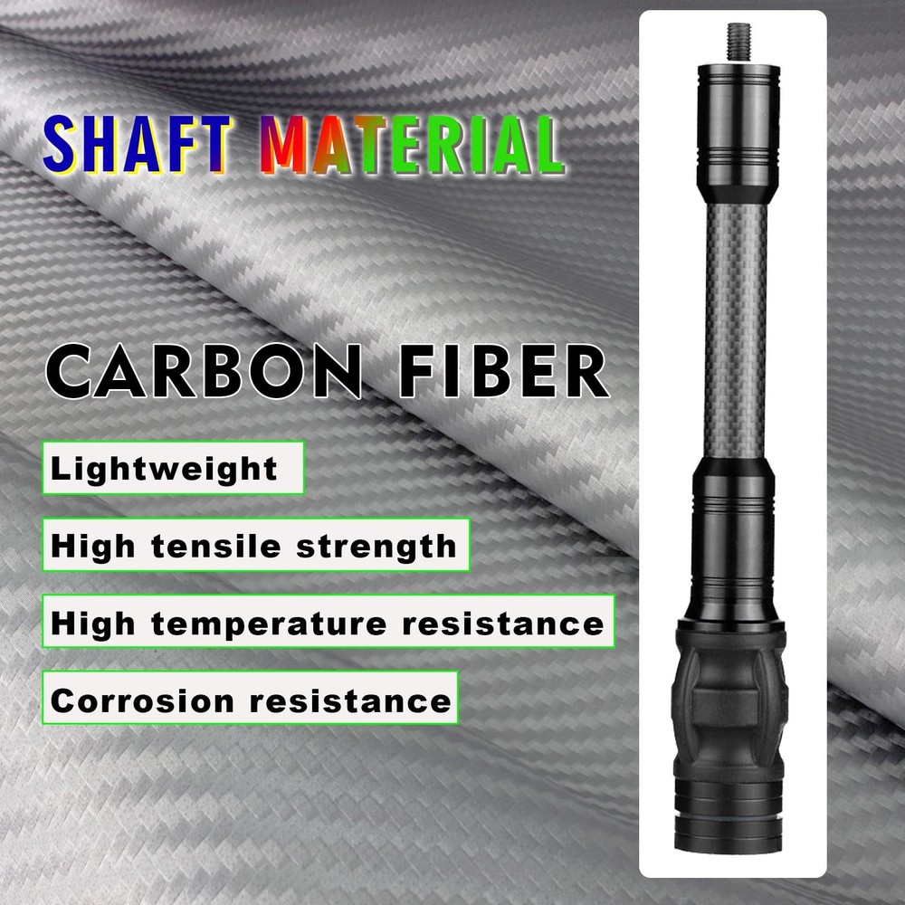 Archery Compound Bow Stabilizer Quick Disconnect Mounting Adapter– Adjustable...