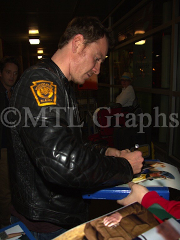 Michael Fassbender Signed 8x10 Photo