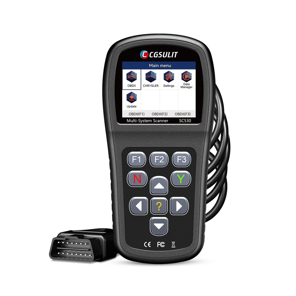 OBD2 Scanner, All System Code Reader for Dodge Chrysler Jeep Car Scanner with...