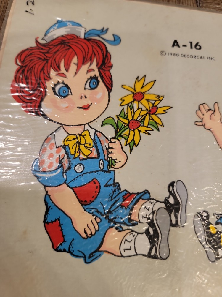 raggedy ann and andy Vintage Decals