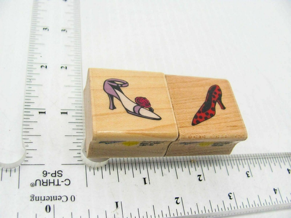 Classic Heels Rubber Stamp - Stamp Set A754