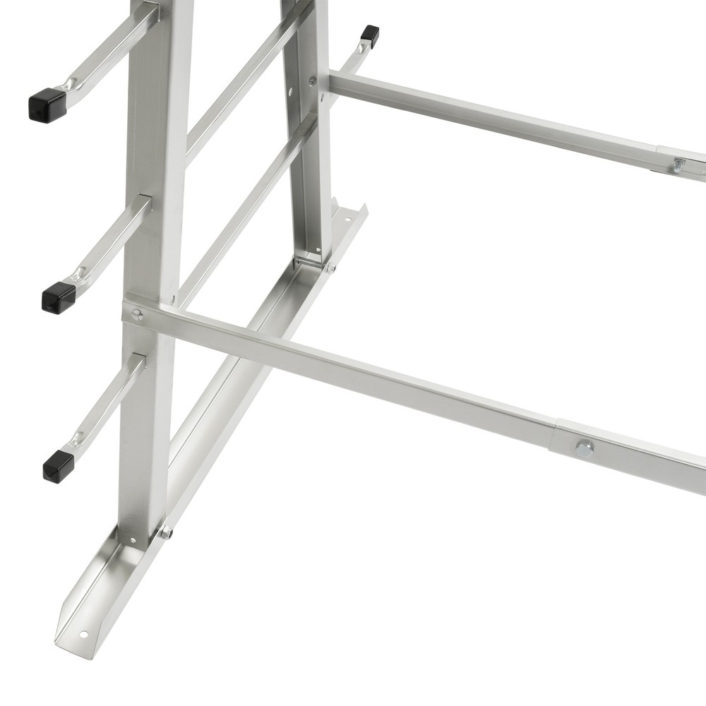2000LBS 7-Tier Floor Standing Horizontal Storage Rack for Lumber/Pipe Adjustable