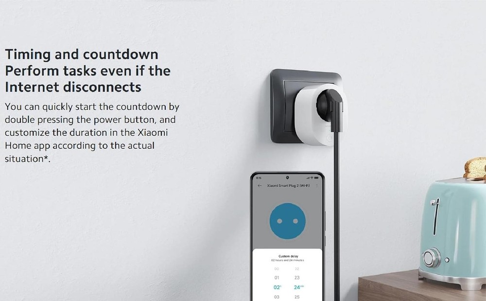 Xiaomi Smart Plug 2 EU Smart Socket including Timer