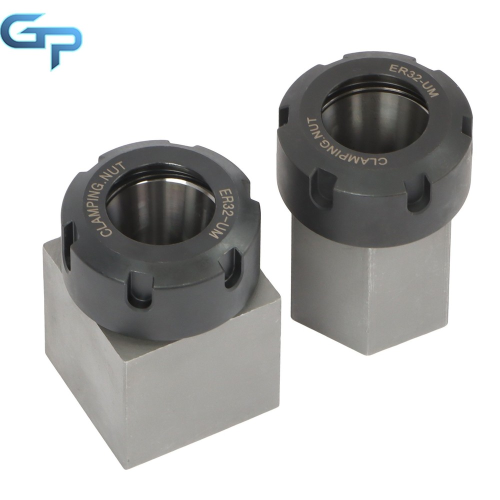 ER32 Collet Block Spring Hex & Square Chuck Holder For CNC Machine
