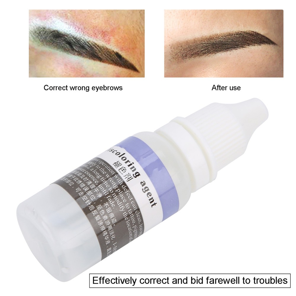15ml Permanent Makeup Pigment Removal Liquid Microblading Error Correction WT