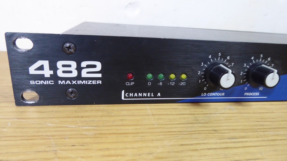 BBE Sound 482 Stereo Sonic Maximizer Karaoke Mic Guitar Processor Rack-mount