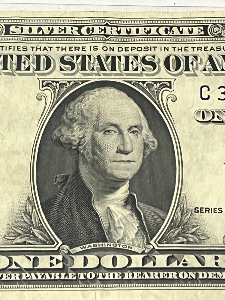 1935 G $1 Silver Certificate C - J